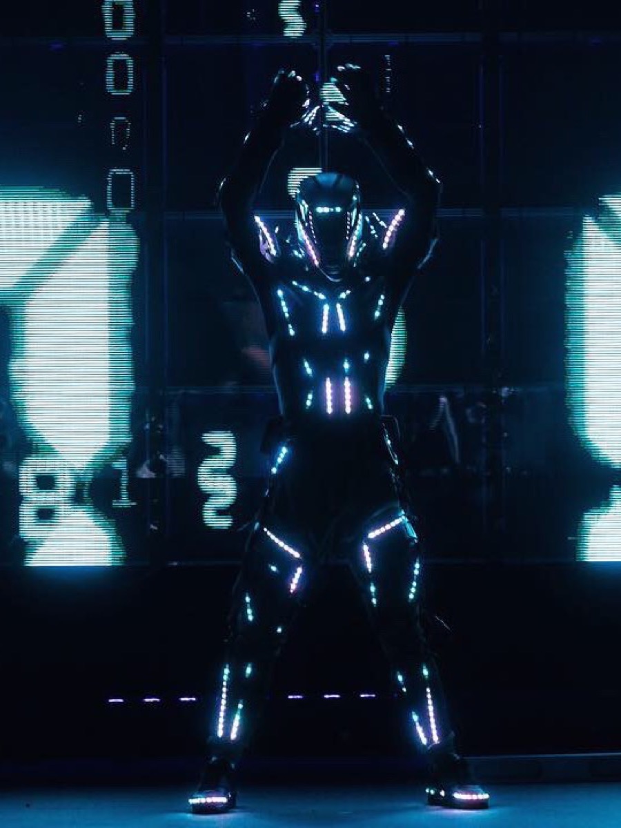 The original LED Tron Costume