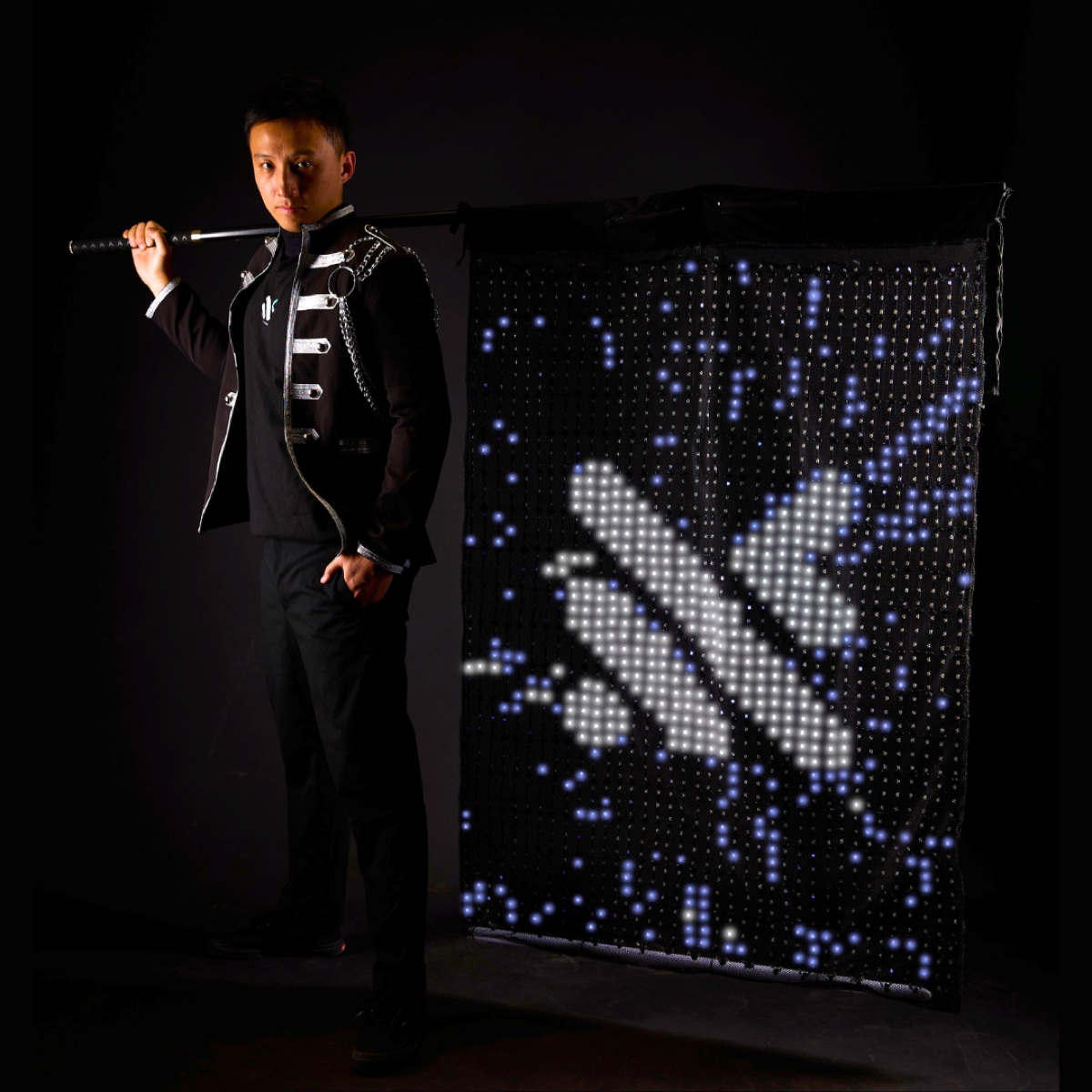 Light Up Flag / LED Flag for Performer